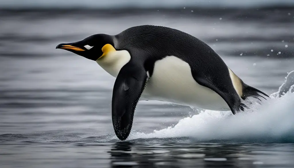Majestuoso Pingüino Emperador
