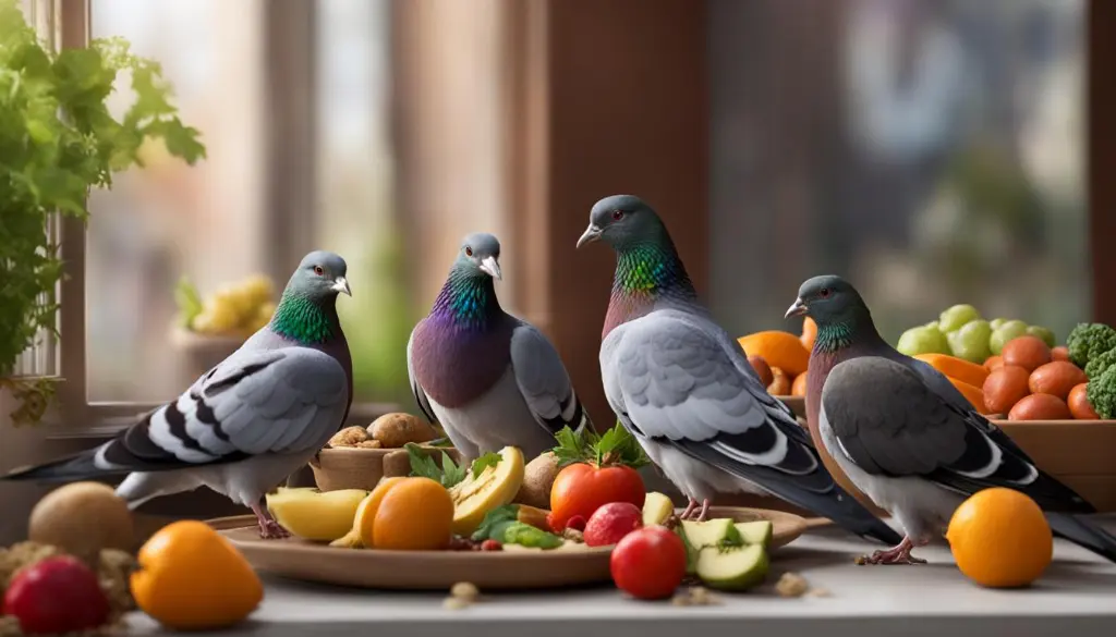 Alimentación Adecuada para las Palomas