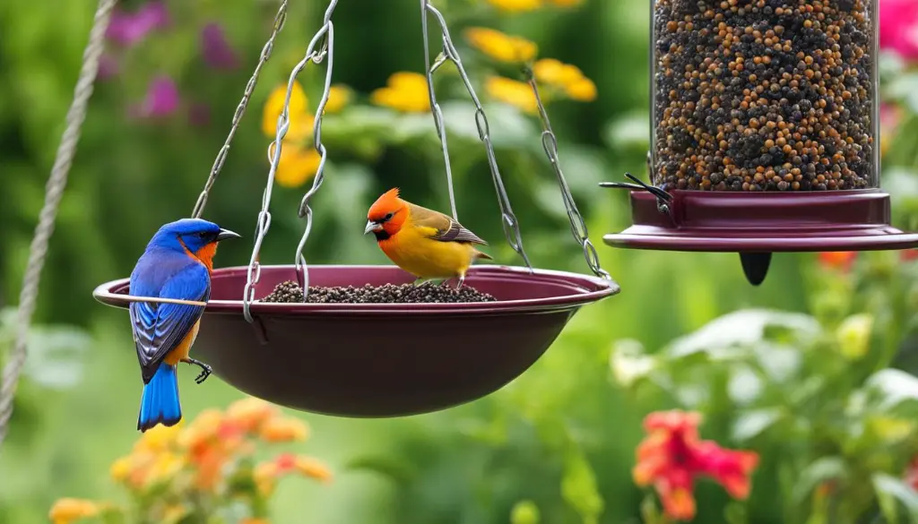 Beneficios de tener comederos para pájaros en tu jardín