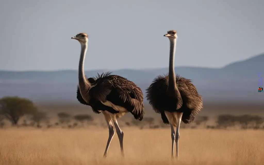 unusual habits of ostriches