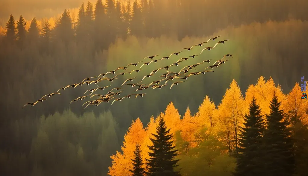 Canadian Geese Migration