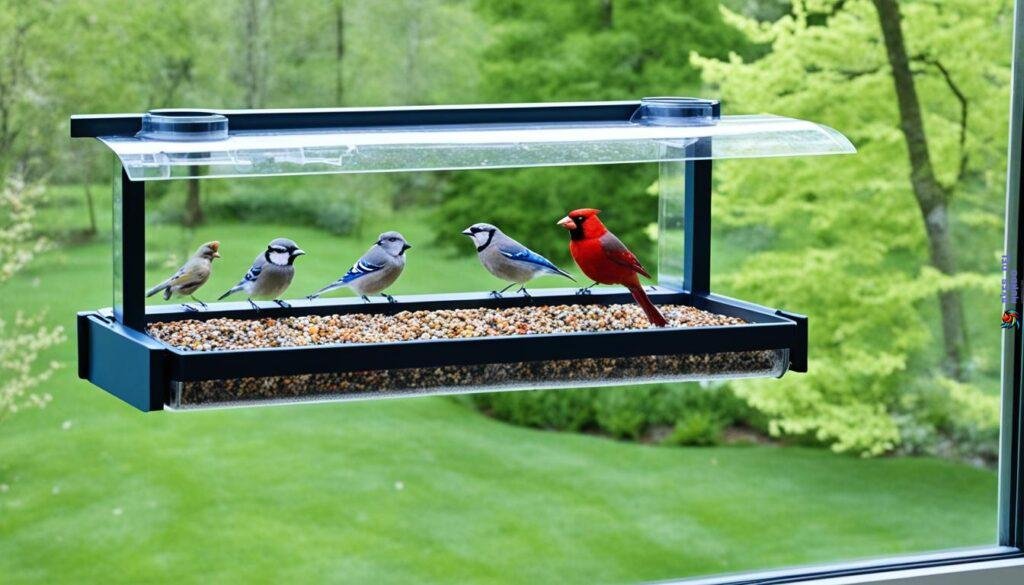 Homebird Window Bird Feeder