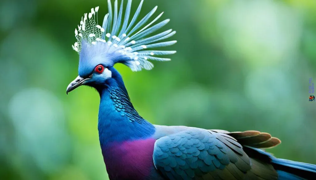 Victoria crowned pigeon