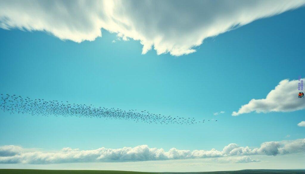 bird migration season in America