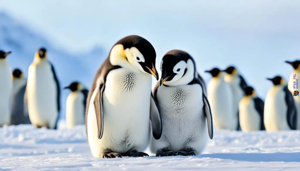 emperor penguin chicks