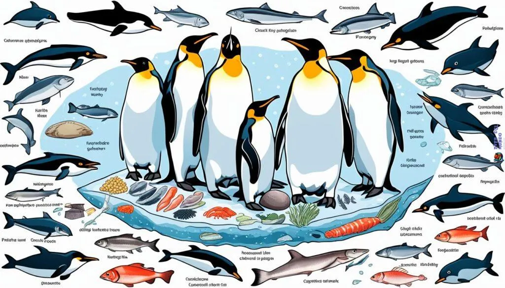 emperor penguin diet