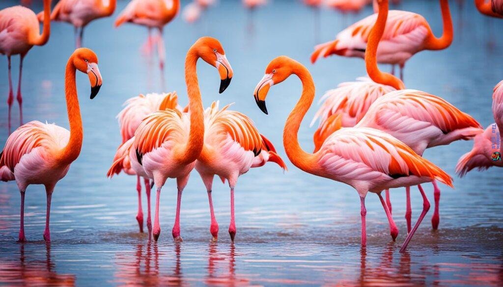 flamingo social behavior