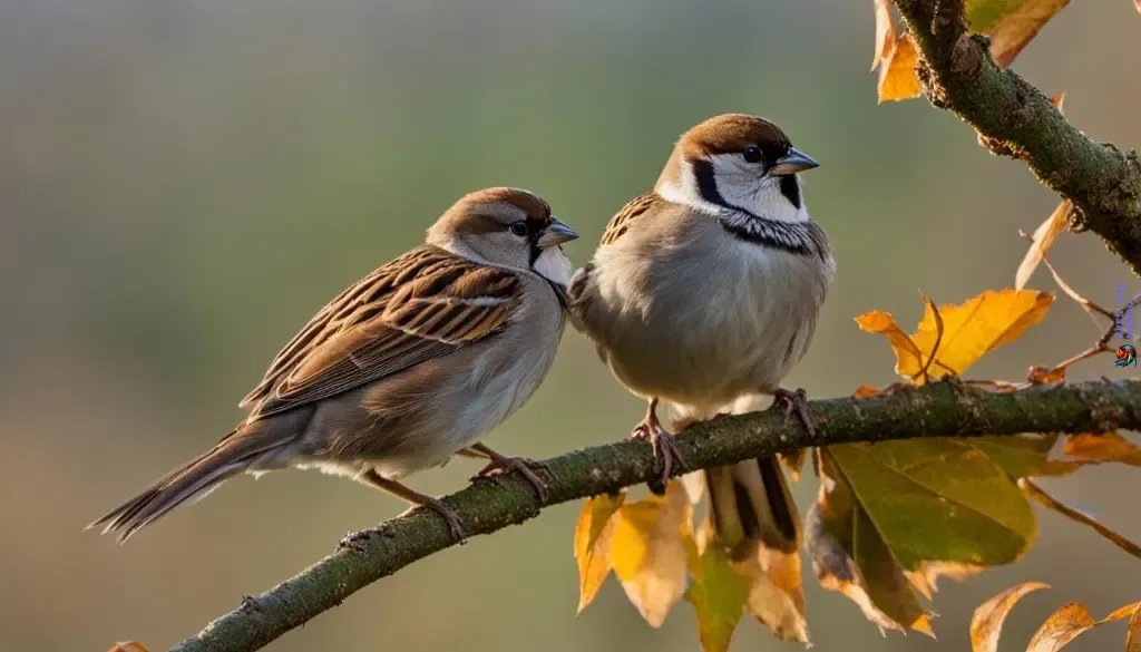 sparrow bird mating behavior