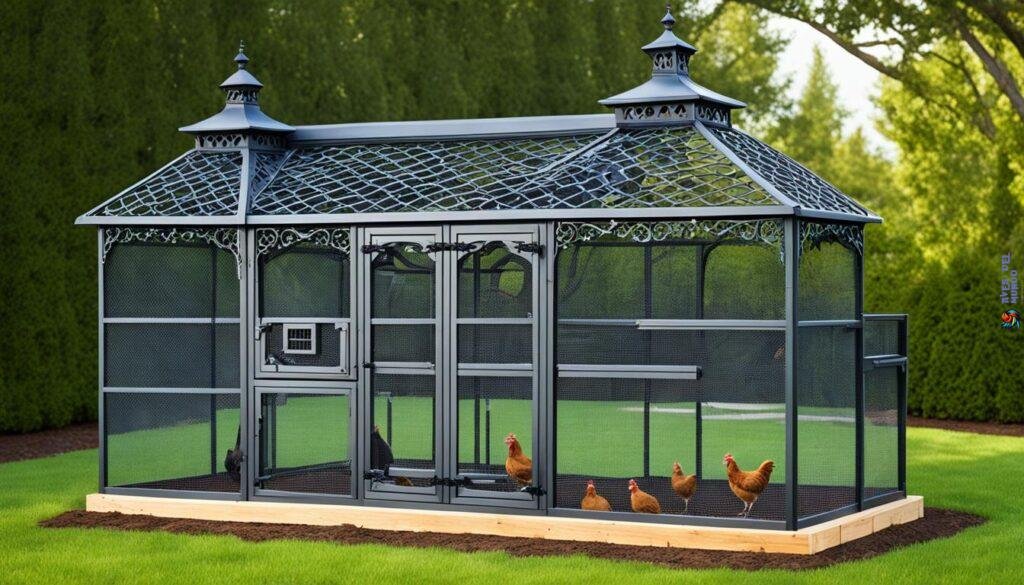 stately chicken coop ideas