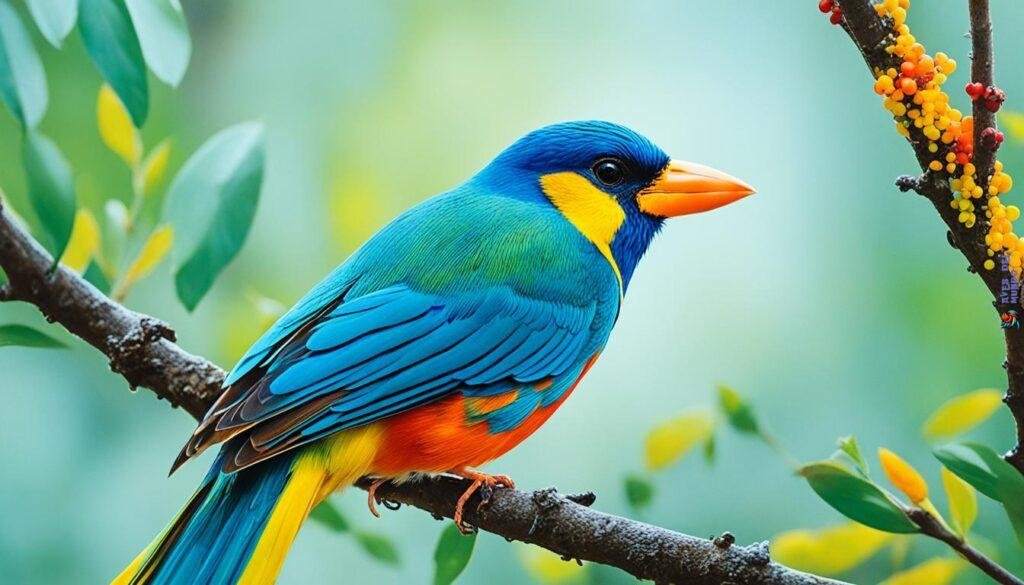 Bird color perception