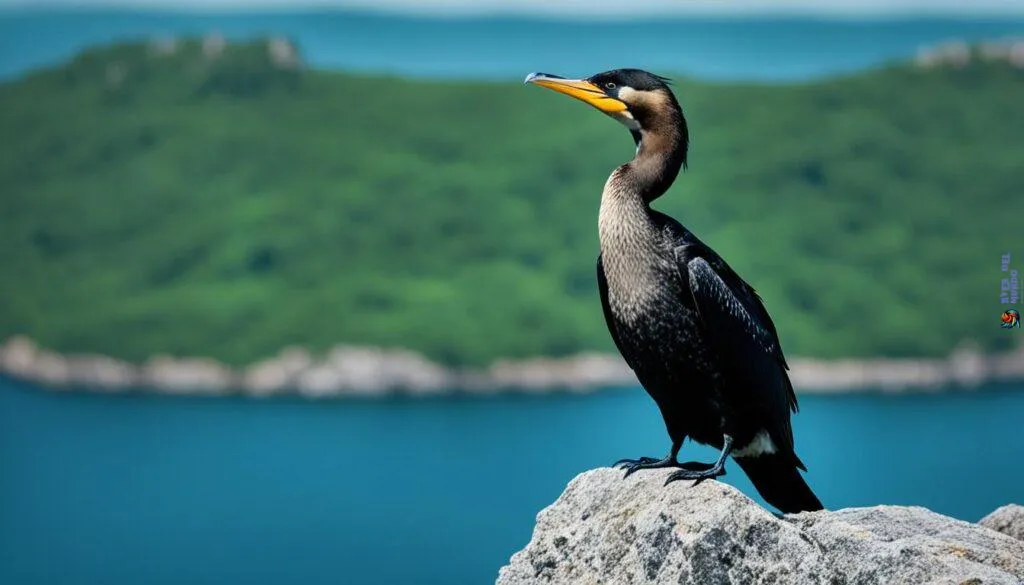 Cormorant bird