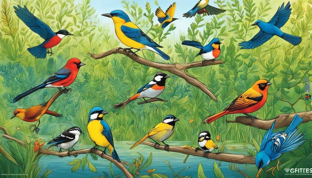 Micro-habitats in bird diversity