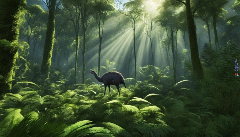Moa habitat image