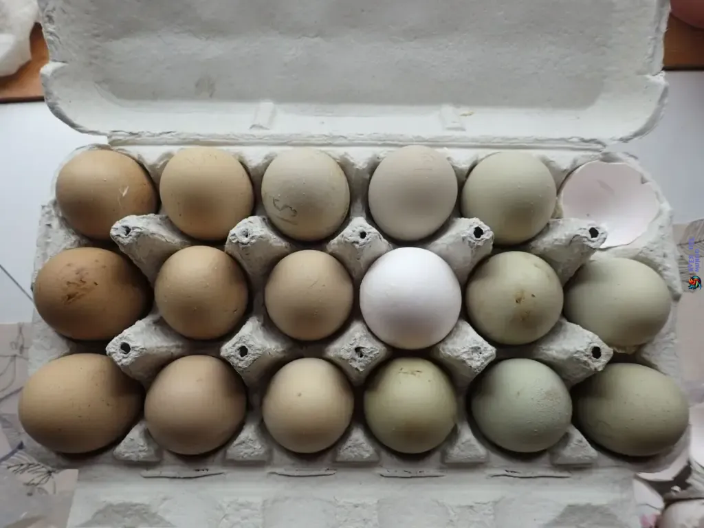 Producción de huevos de gallina isbar