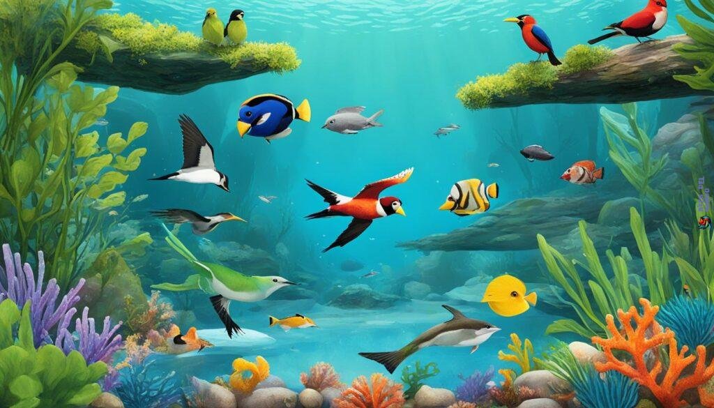 aquatic habitats