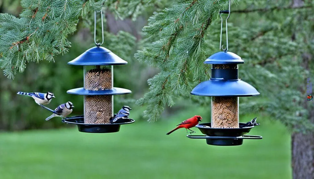 bird feeders