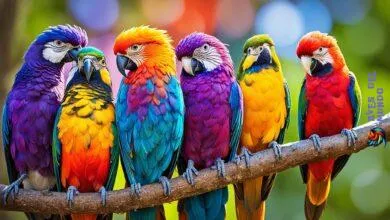 rainbow birds
