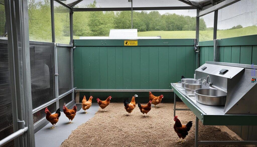 Biosecurity measures in poultry health management