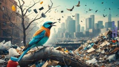 Birds and pollution