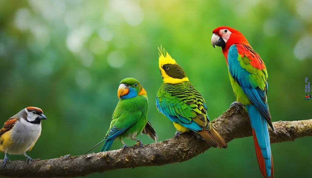 Camouflage in Feather Colors