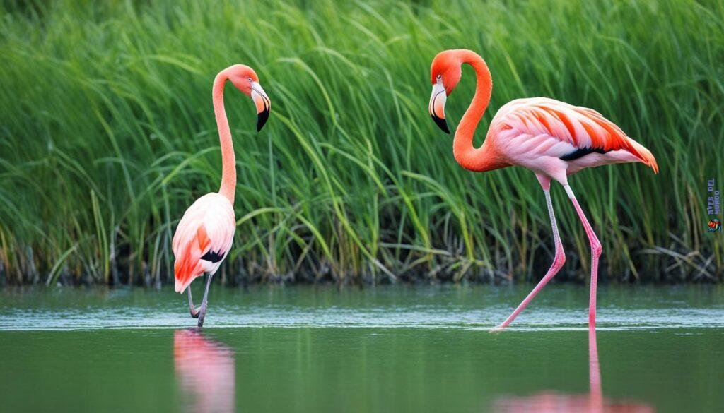 Flamingo Courtship Dance