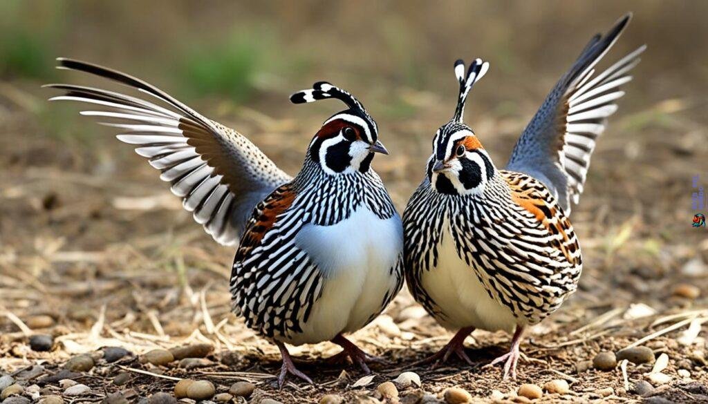 Japanese Quail Courtship Dance