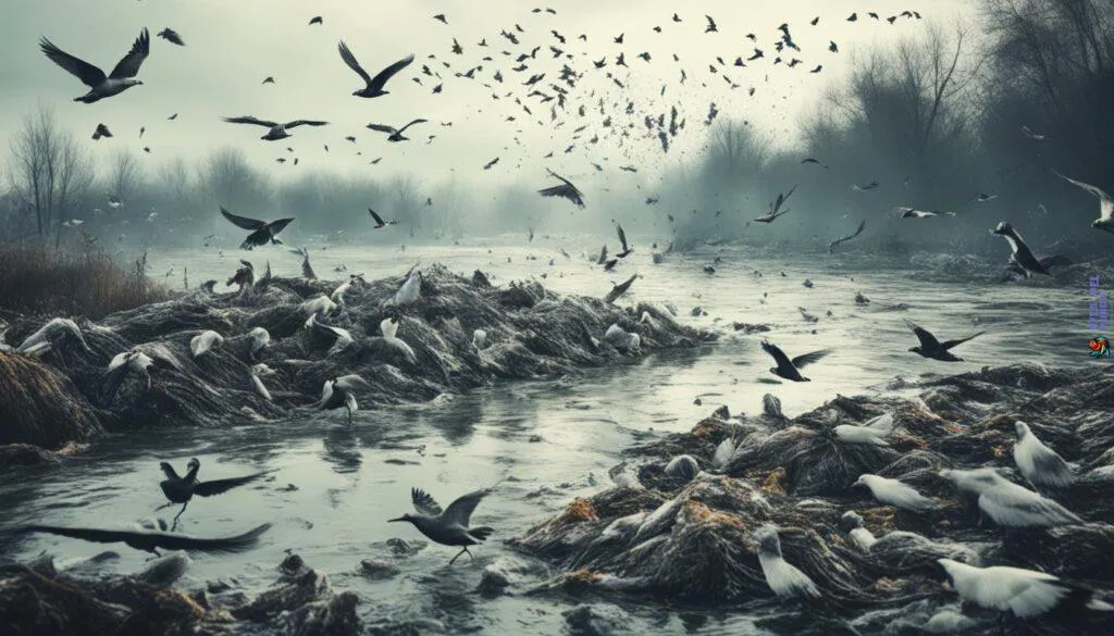 Pollution avian impacts