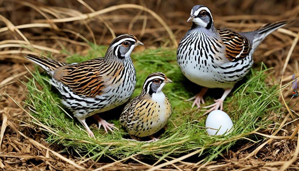 Reproduction cycle of Japanese quail