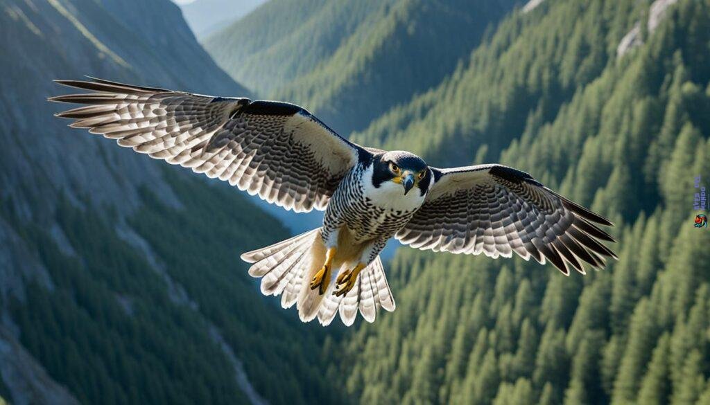 peregrine falcon stoop