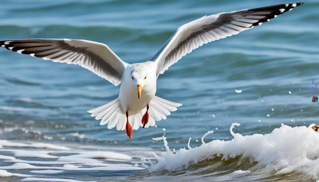 seagull diet and foraging