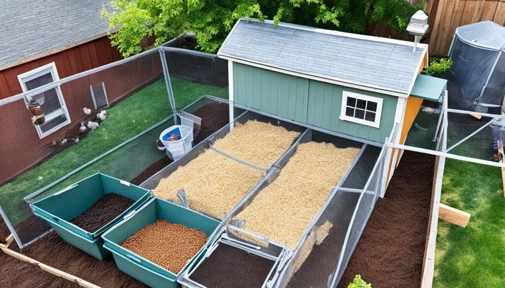 urban chicken coop management