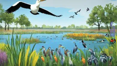 wetland birds